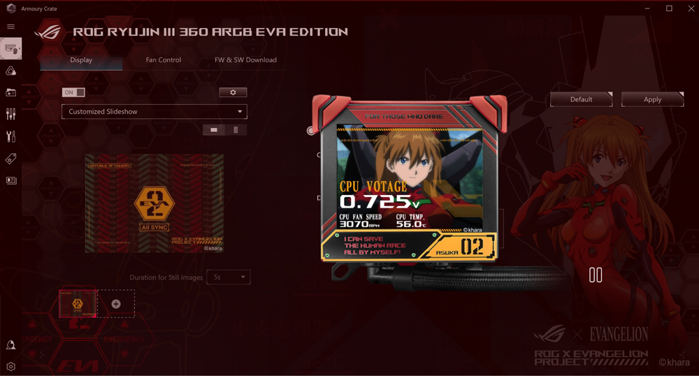 ROG RYUJIN III 360 ARGB EVA-02 EDITION
