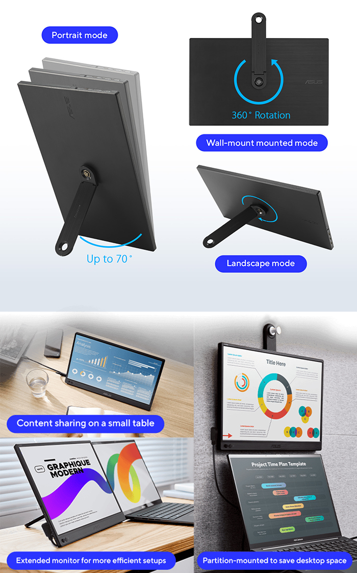 ASUS ZenScreen MB169CK
