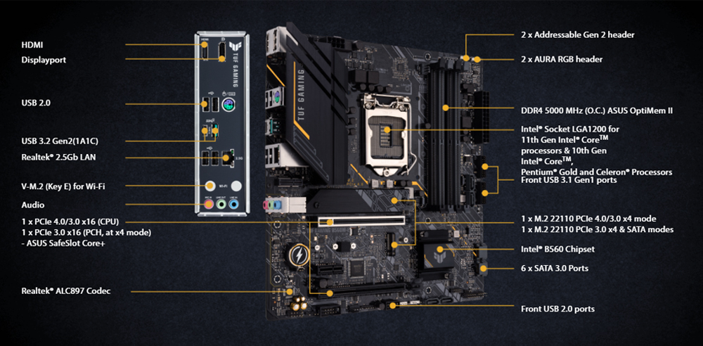 TUF GAMING B560M-E