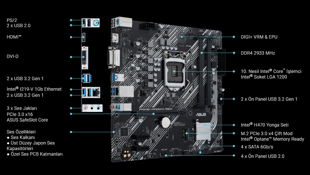 PRIME H410M-K R2.0