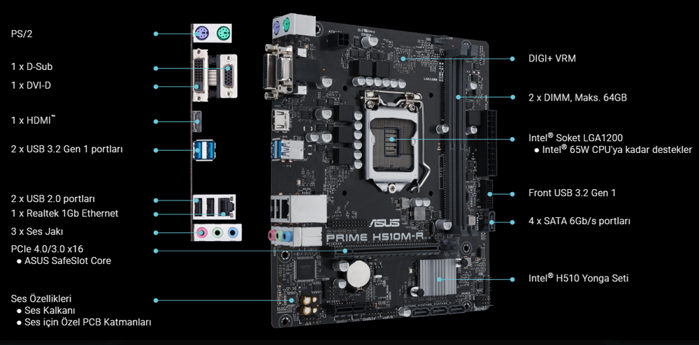 PRIME H510M-R SI