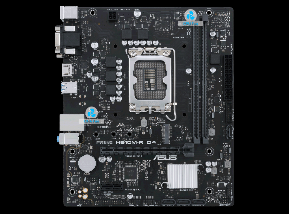 PRIME H610M-R D4