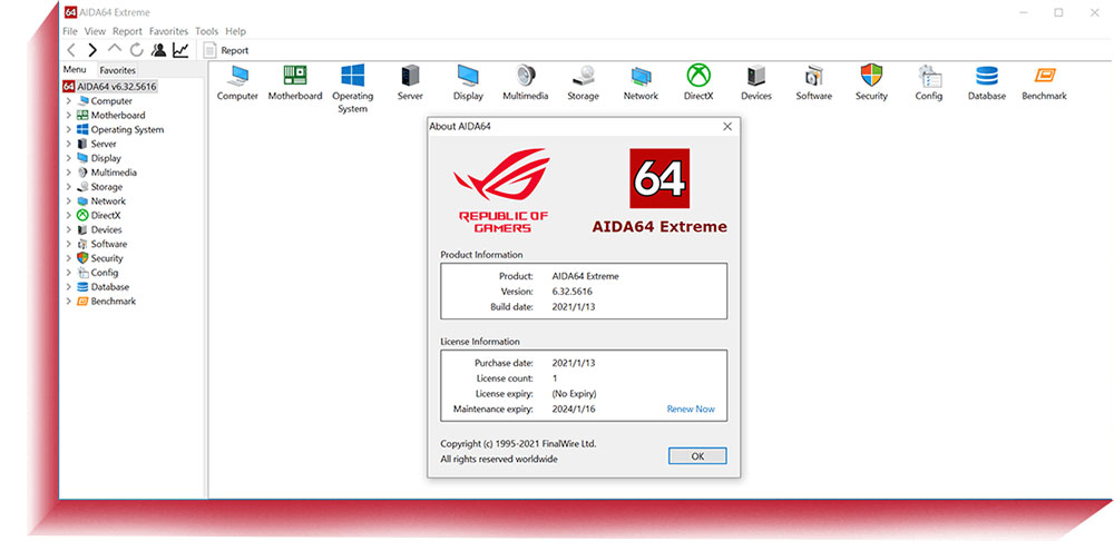 ROG Maximus XIII Extreme Glacial