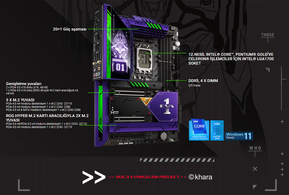 ROG MAXIMUS Z690 HERO EVA EDITION