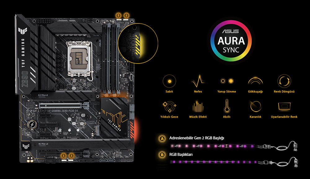 TUF GAMING Z690-PLUS D4