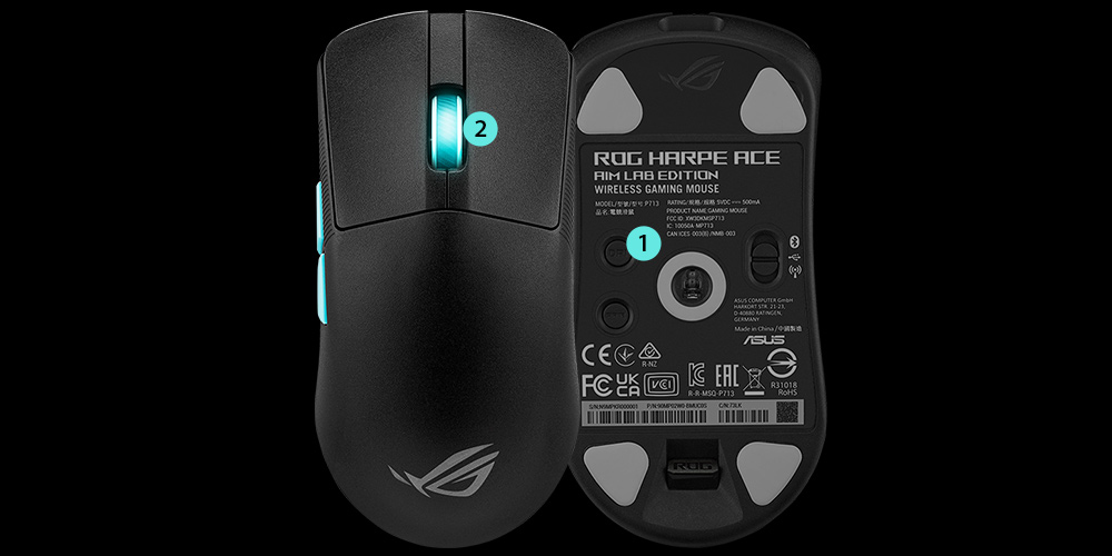 ROG Harpe Ace Aim Lab White Edition