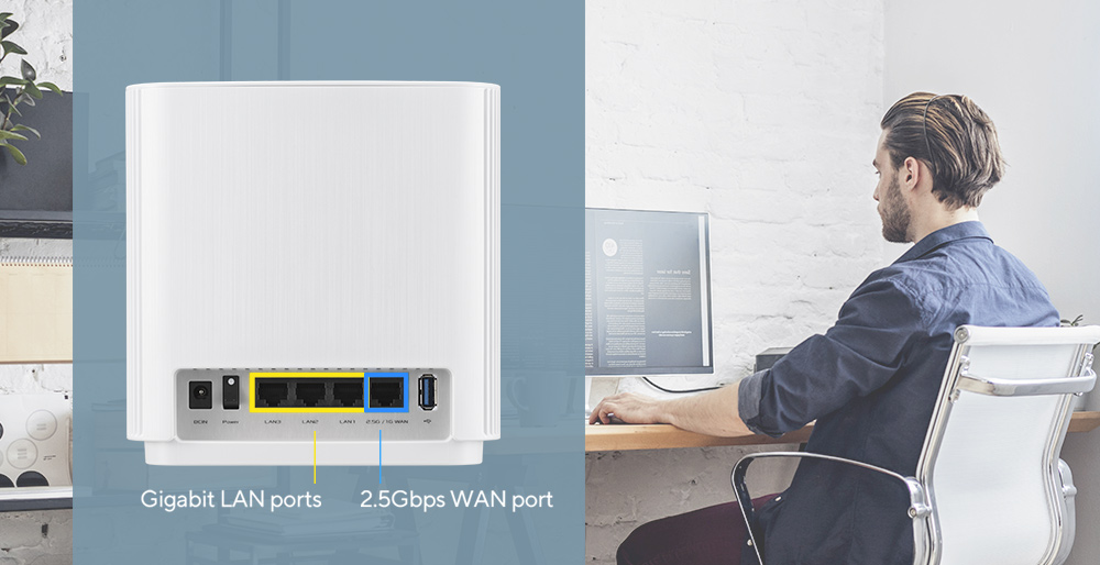 ASUS ZenWiFi XT9 (SİYAH - İKİLİ PAKET)