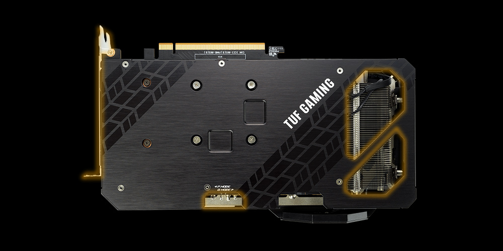 ASUS TUF Gaming Radeon™ RX 6500 XT OC edition 4GB GDDR6