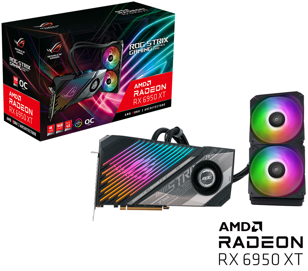 ROG Strix LC Radeon™ RX 6950 XT OC Edition 16GB GDDR6