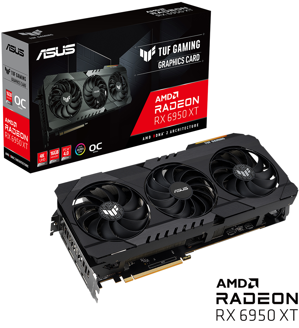 ASUS TUF Gaming Radeon™ RX 6950 XT OC Edition 16GB GDDR6