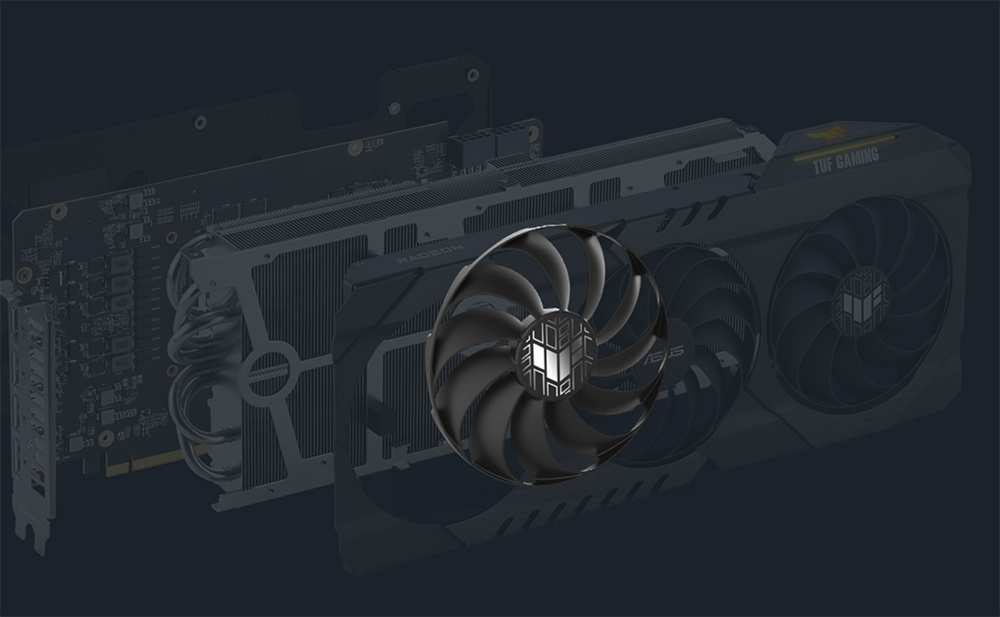 ASUS TUF Gaming Radeon™ RX 7800 XT OG OC Edition 16GB GDDR6