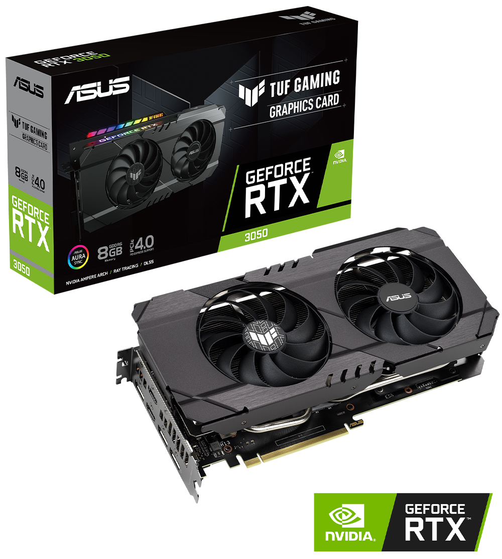 ASUS TUF Gaming GeForce RTX™ 3050 8GB GDDR6