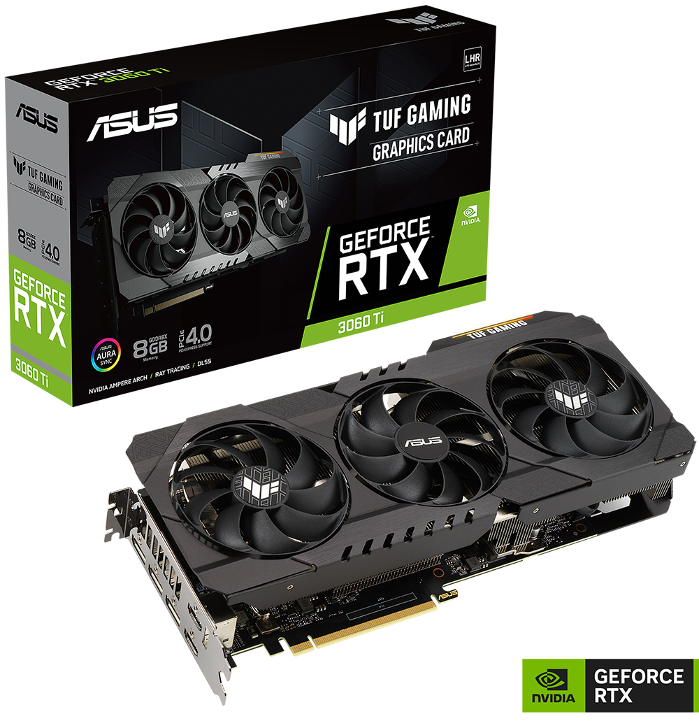 TUF Gaming RTX 3060 Ti 8G GDDR6X