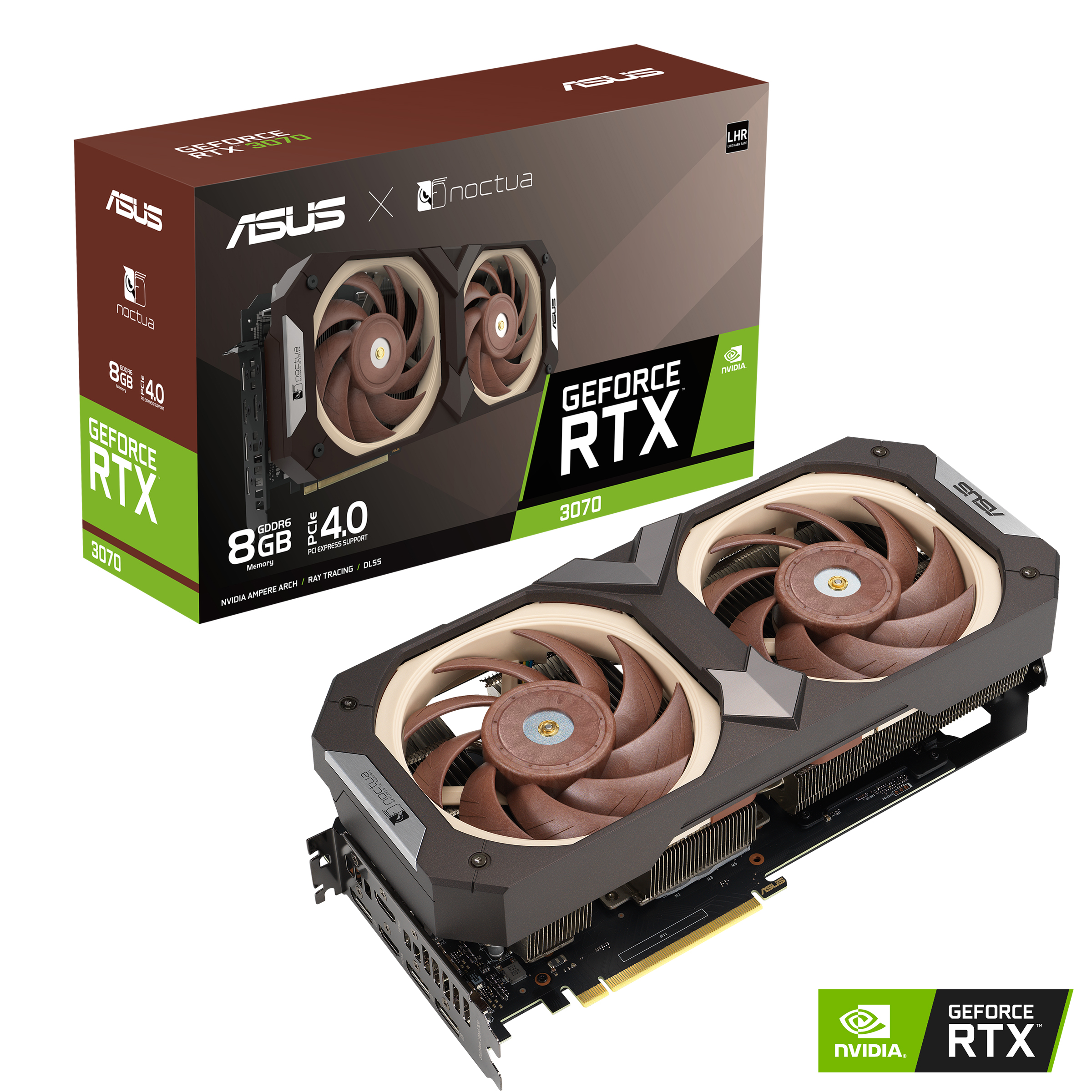 ASUS GeForce RTX 3070 Noctua Edition 8GB GDDR6 
