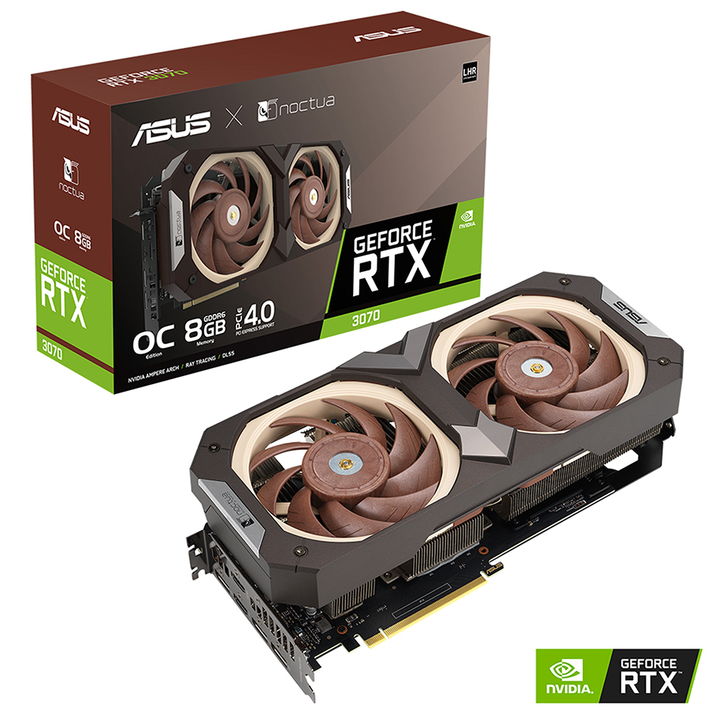 ASUS GeForce RTX 3070 Noctua OC Edition 8GB GDDR6 