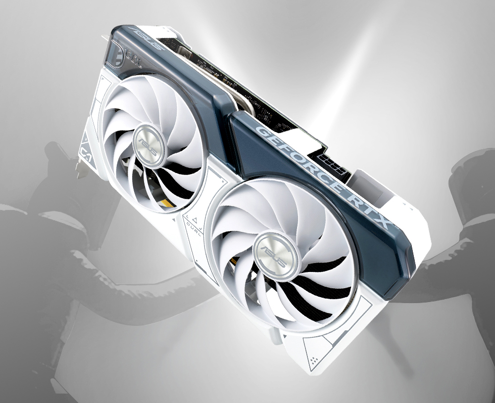 ASUS Dual GeForce RTX™ 4060 White Edition 8GB GDDR6