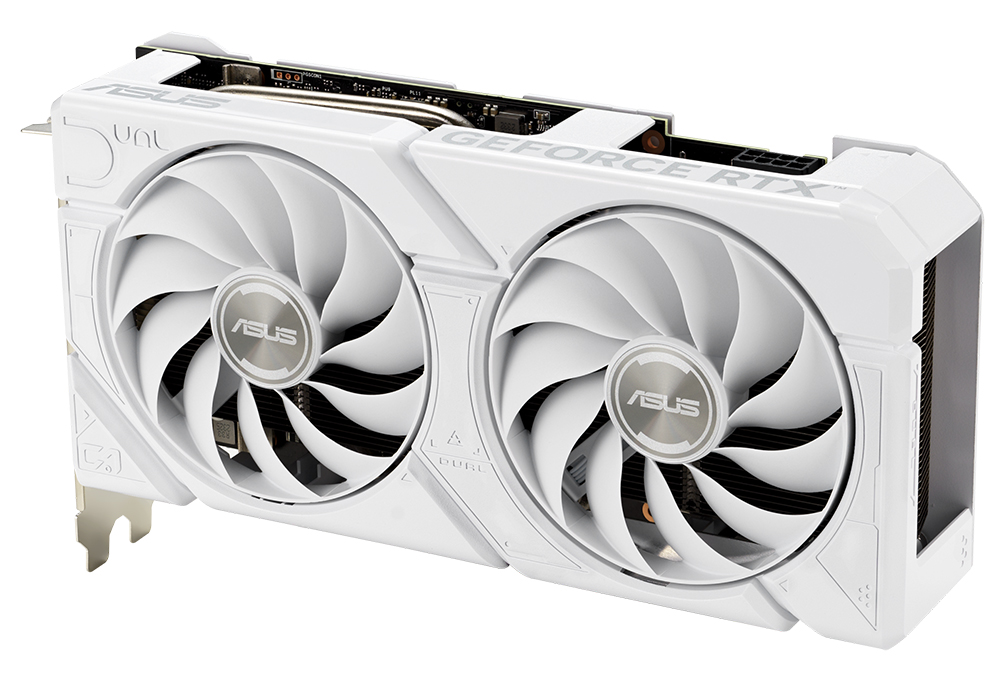 ASUS Dual GeForce RTX™ 4060 EVO White OC Edition 8GB GDDR6