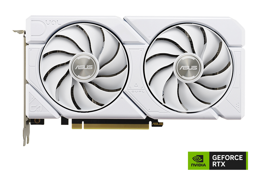 ASUS Dual GeForce RTX™ 4060 EVO White OC Edition 8GB GDDR6