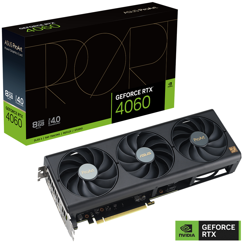 ProArt GeForce RTX™ 4060 8GB GDDR6