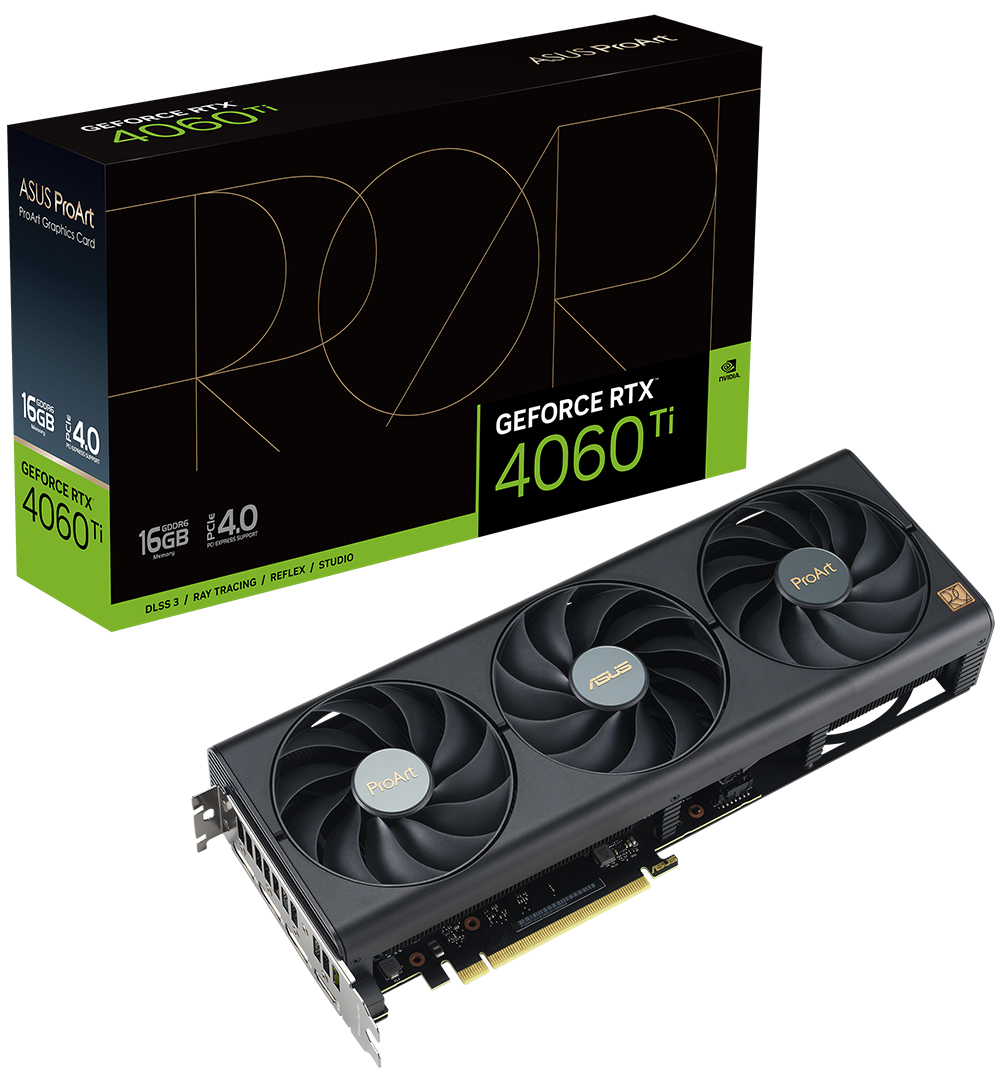 ProArt GeForce RTX™ 4060 Ti 16GB GDDR6