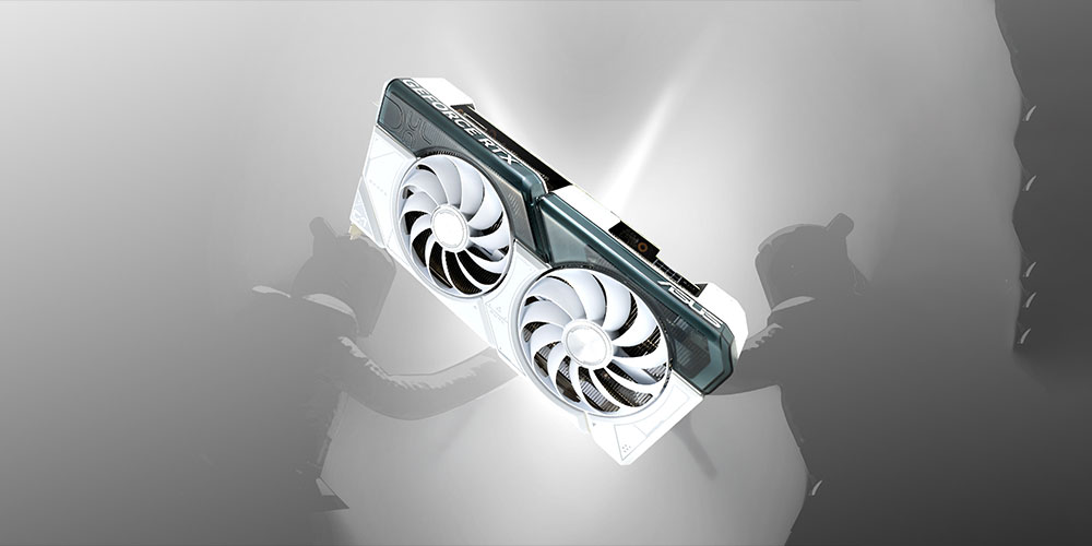 ASUS Dual GeForce RTX™ 4070 White Edition 12GB GDDR6X