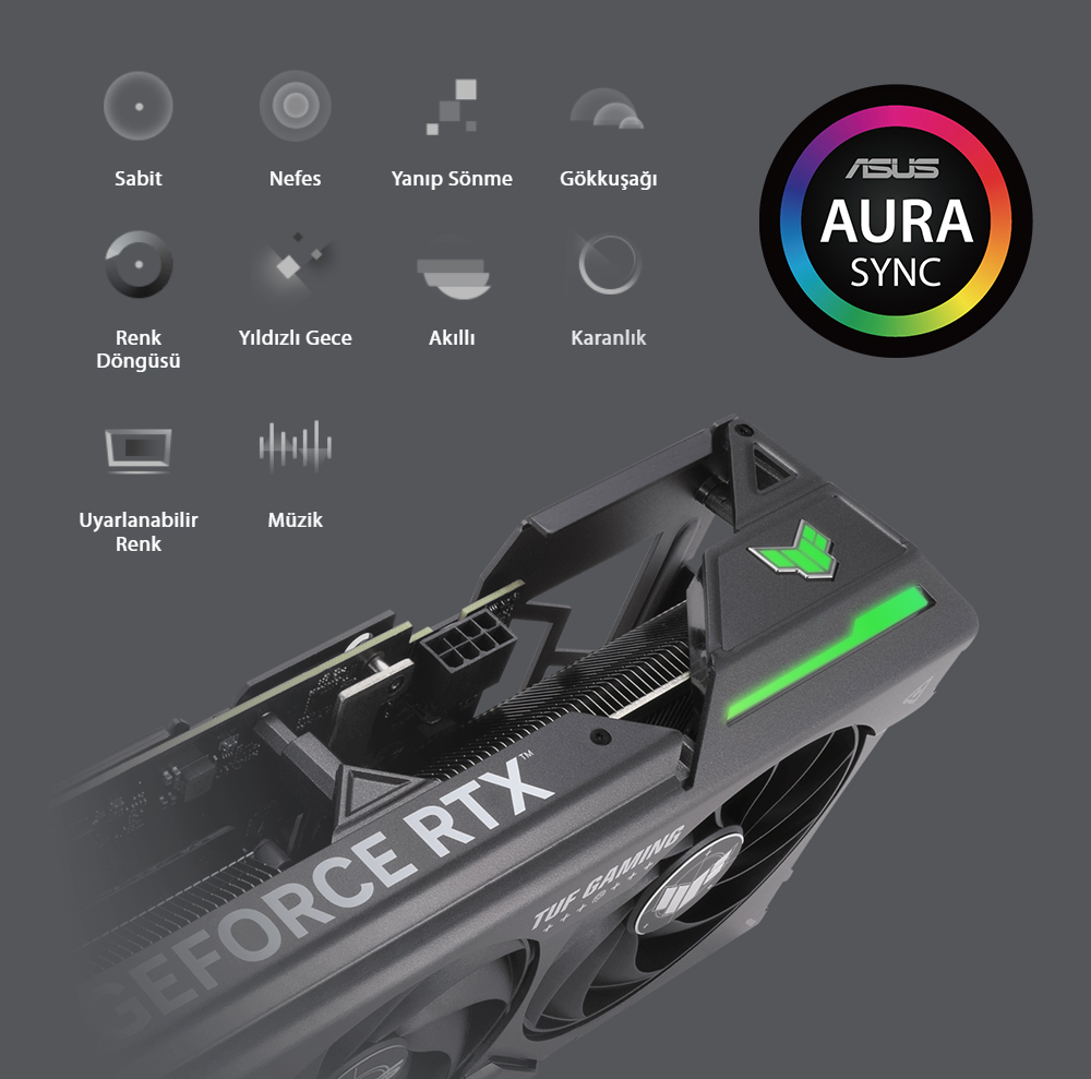 ASUS TUF Gaming GeForce RTX™ 4070 12GB GDDR6X OC Edition
