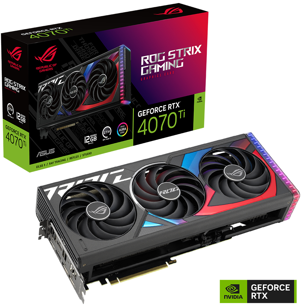ROG Strix GeForce RTX 4070Ti 12GB GDDR6X