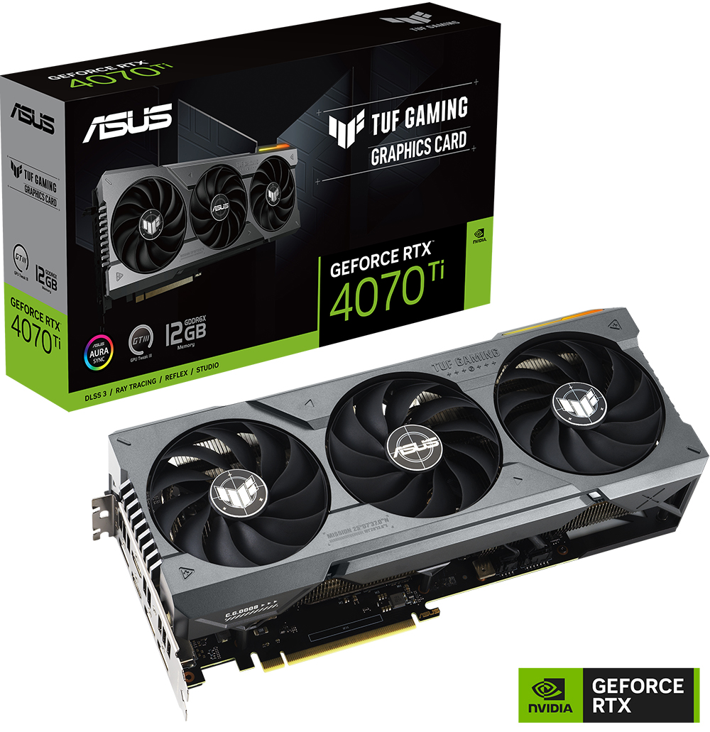 ASUS TUF Gaming GeForce RTX 4070 Ti 12GB GDDR6X