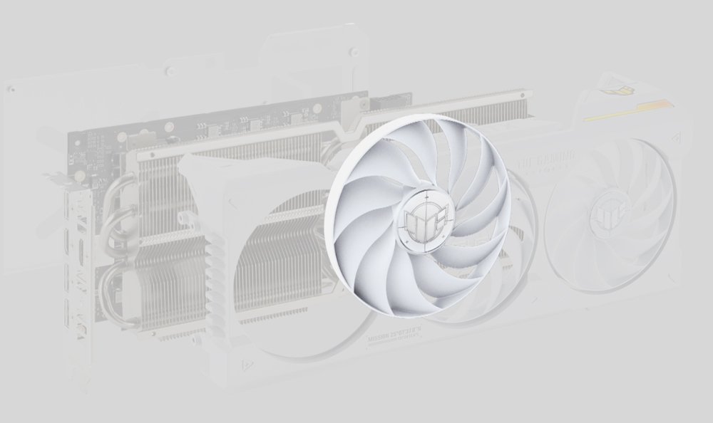 ASUS TUF Gaming GeForce RTX™ 4070 Ti White OC Edition 12GB GDDR6X