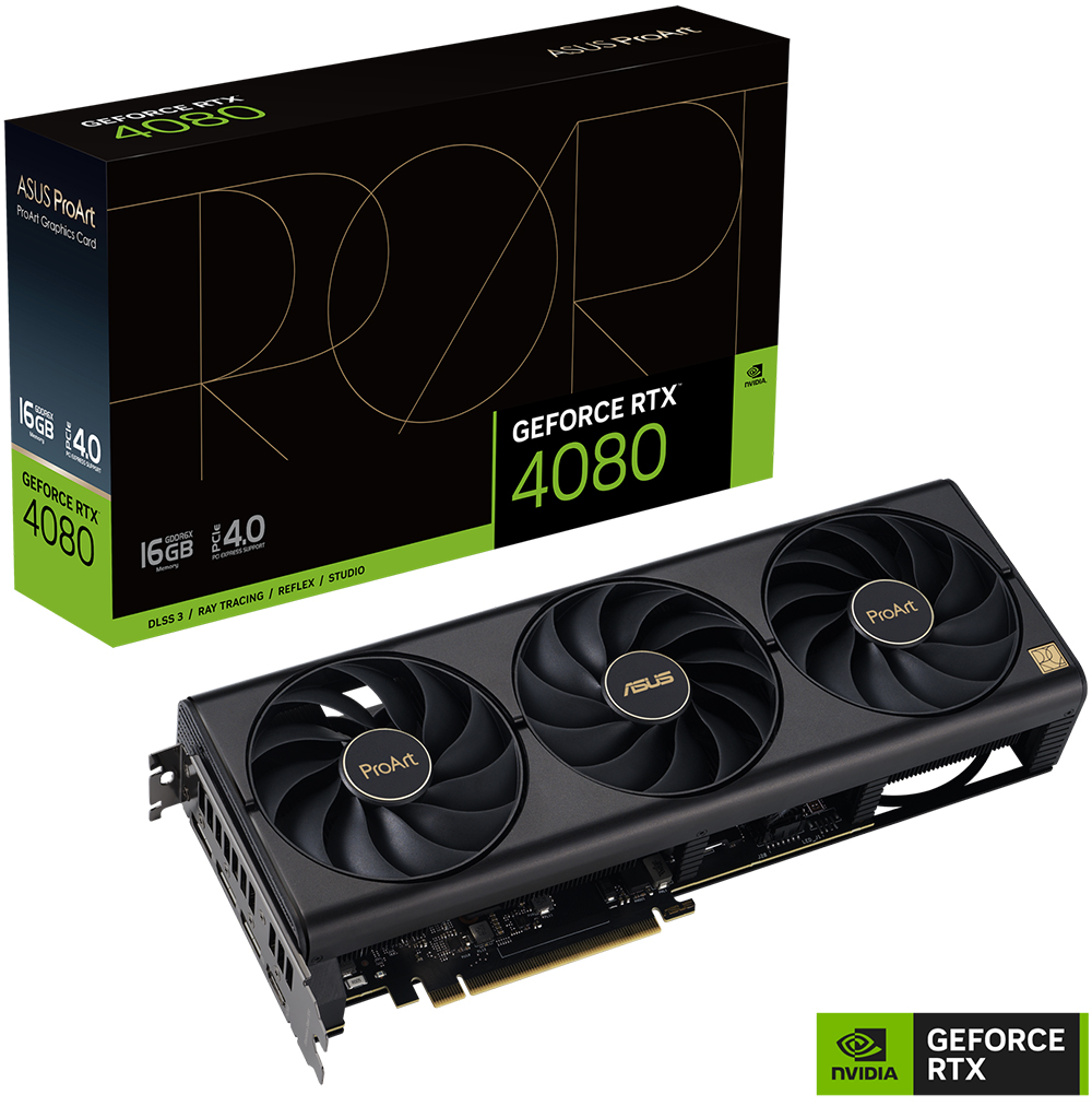 ProArt GeForce RTX™ 4080 16GB GDDR6X