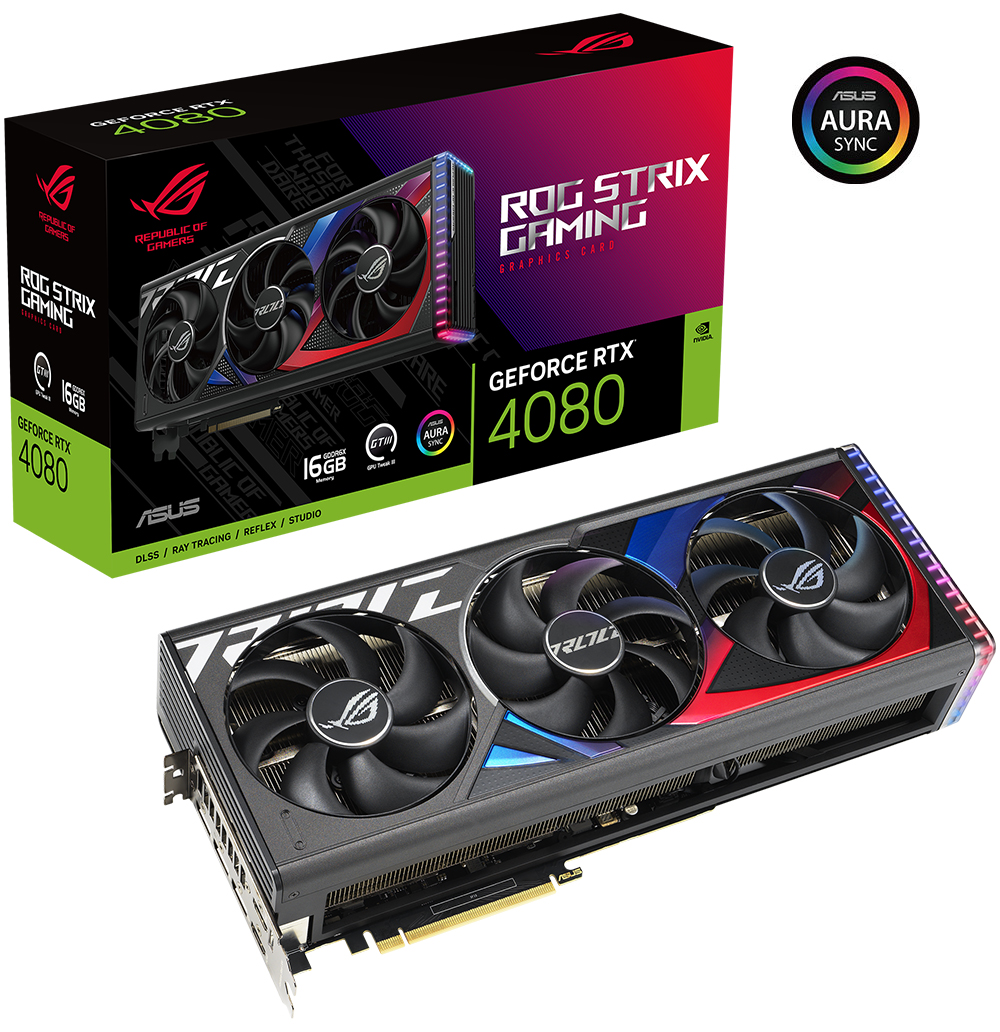 ROG Strix GeForce RTX™ 4080 16GB GDDR6X