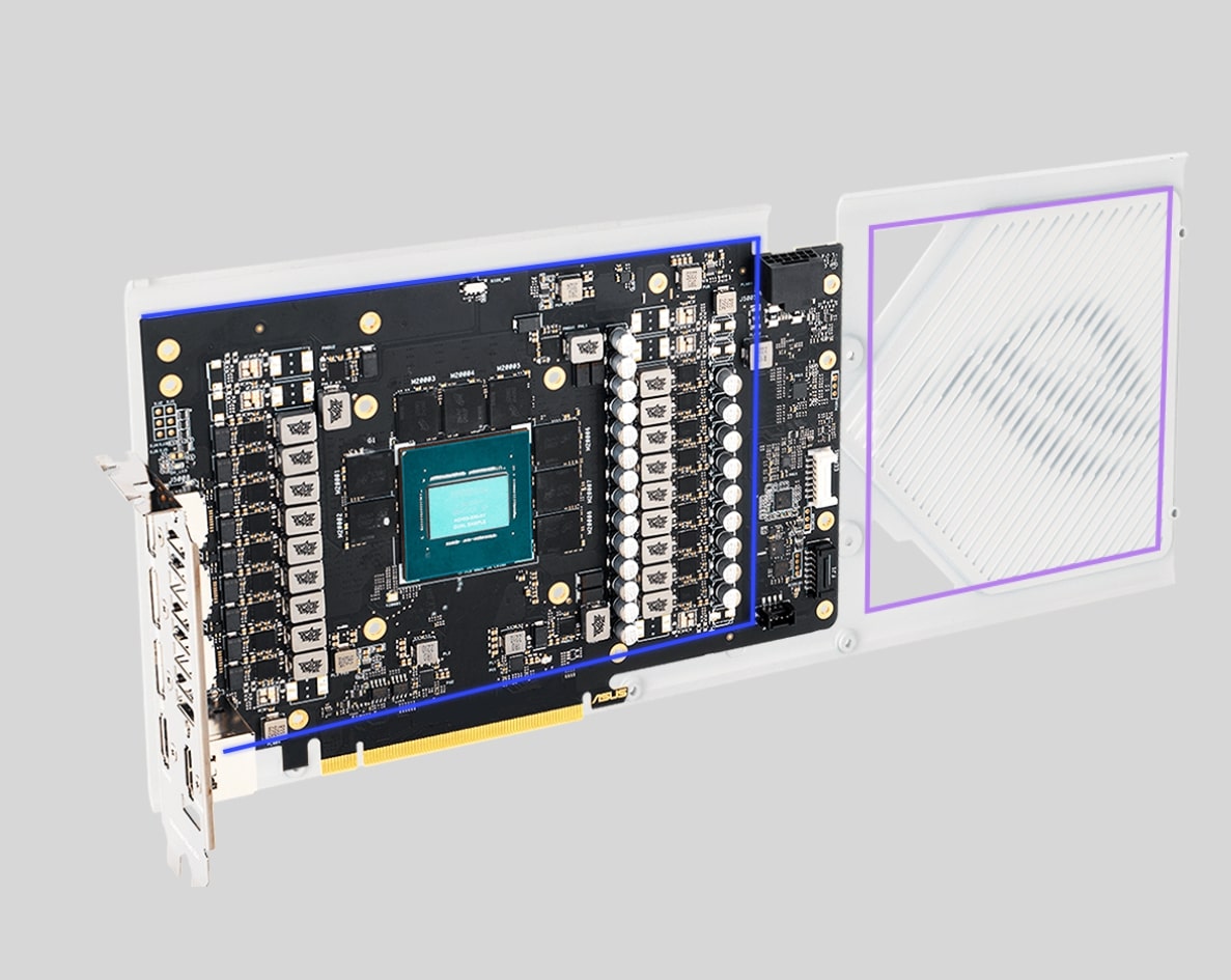 ROG Strix GeForce RTX™ 4080 16GB GDDR6X White Edition