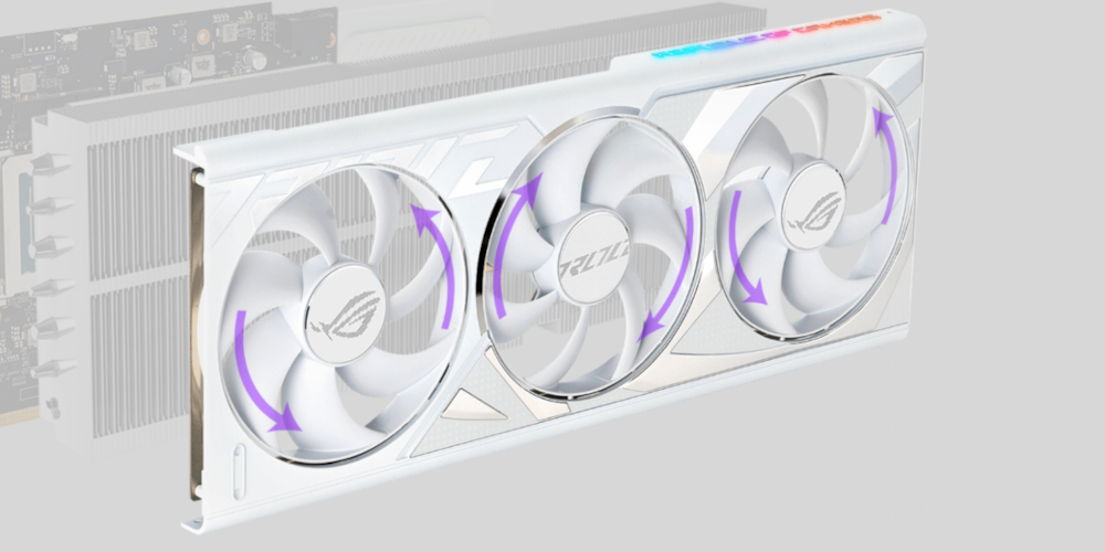ROG Strix GeForce RTX™ 4080 16GB GDDR6X White Edition