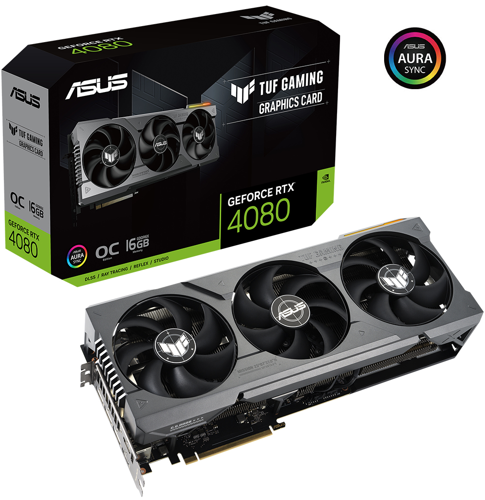 ASUS TUF Gaming GeForce RTX 4080 16GB GDDR6X OC Edition