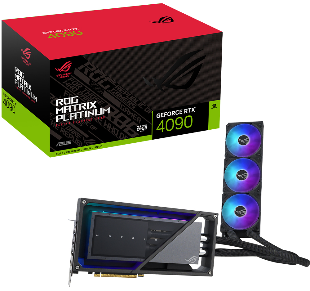 ROG Matrix Platinum GeForce RTX™ 4090 24GB GDDR6X
