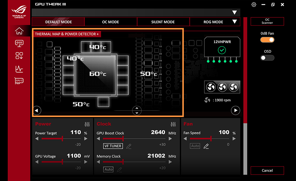 ROG Matrix Platinum GeForce RTX™ 4090 24GB GDDR6X