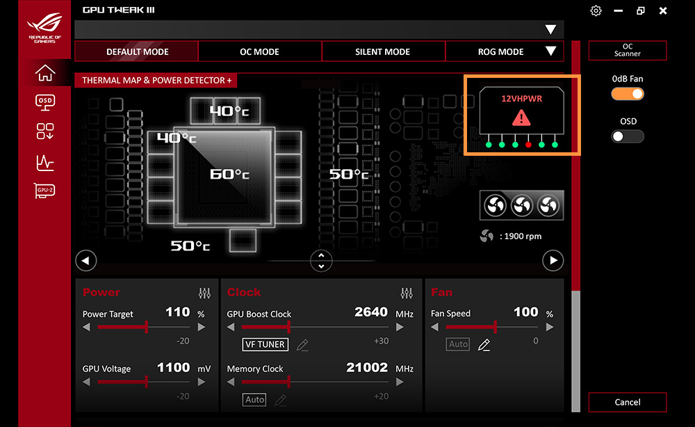 ROG Matrix Platinum GeForce RTX™ 4090 24GB GDDR6X