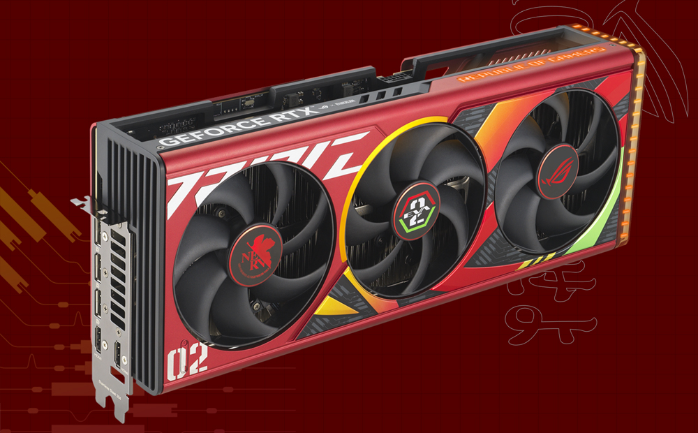 ROG Strix GeForce RTX™ 4090 24GB GDDR6X OC EVA-02 Edition